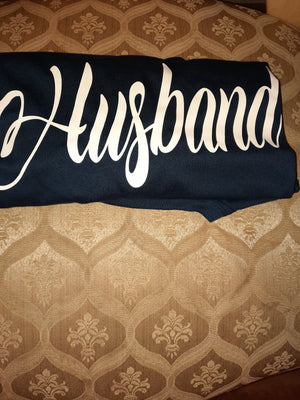 Husband Blue T Shirt