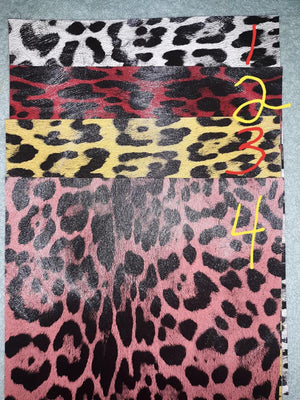 Cheetah Print Key Chains